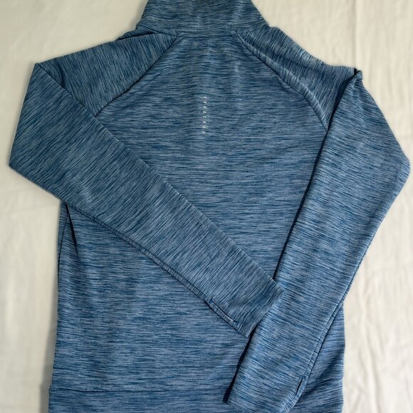 NIKE Women's Racer Dri-FIT Half-Zip Running Top Blue Sz XS - Picture 2 of 6
